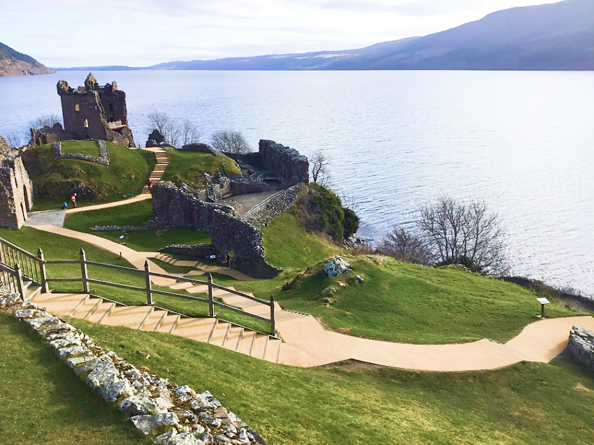 Image of the Urquhart Castle, Loch Ness project