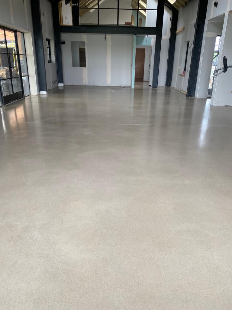 Image of the Polished Concrete – Stirling project